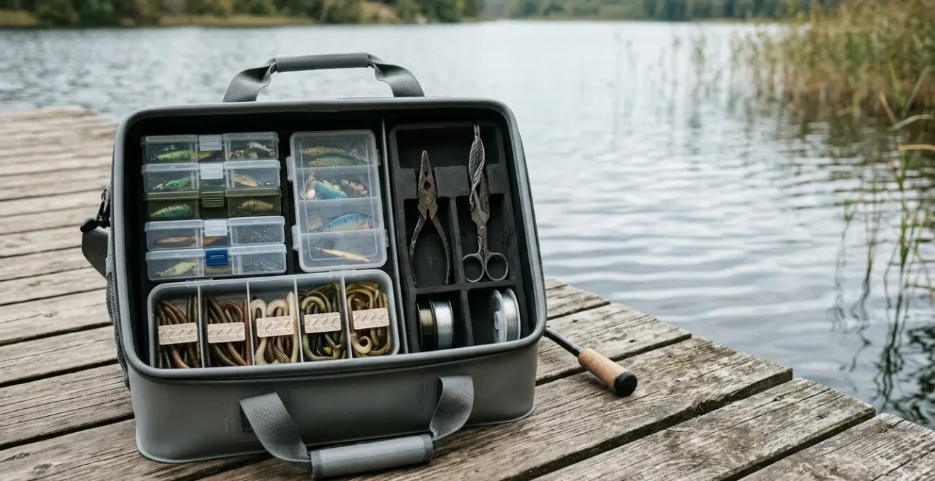 Organisation optimale du matériel de pêche dans un bakkan professionnel