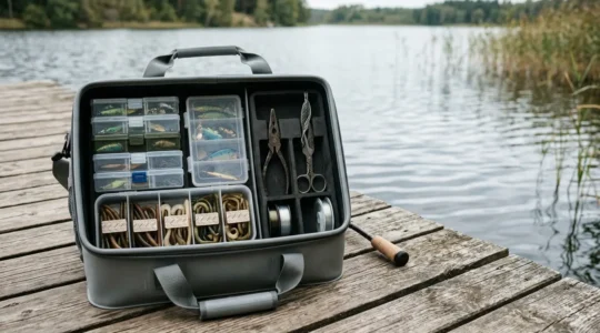 Organisation optimale du matériel de pêche dans un bakkan professionnel